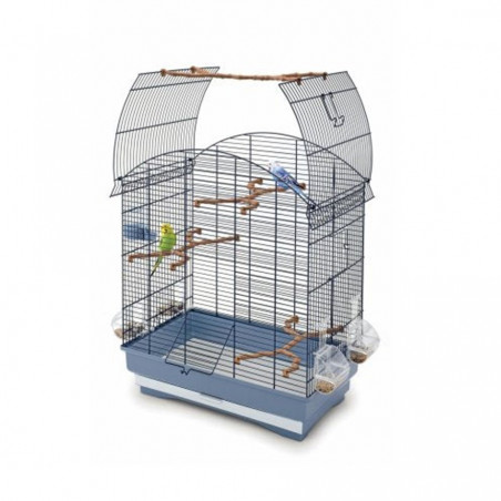 Imac cage Agatha bleue avec toit ouvrant