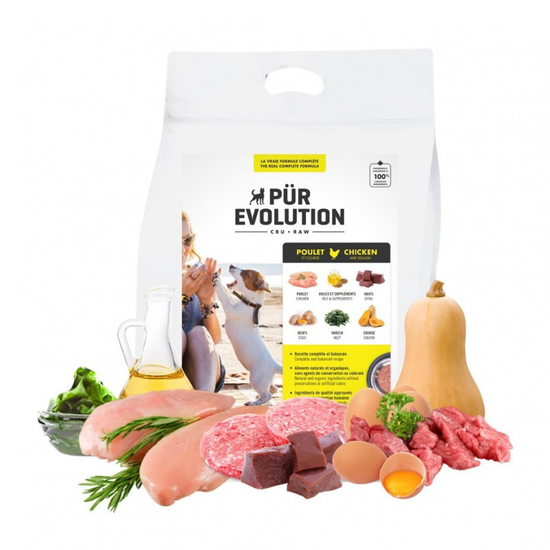 Pür Evolution chien poulet et courge Pür Evolution chien poulet et courge