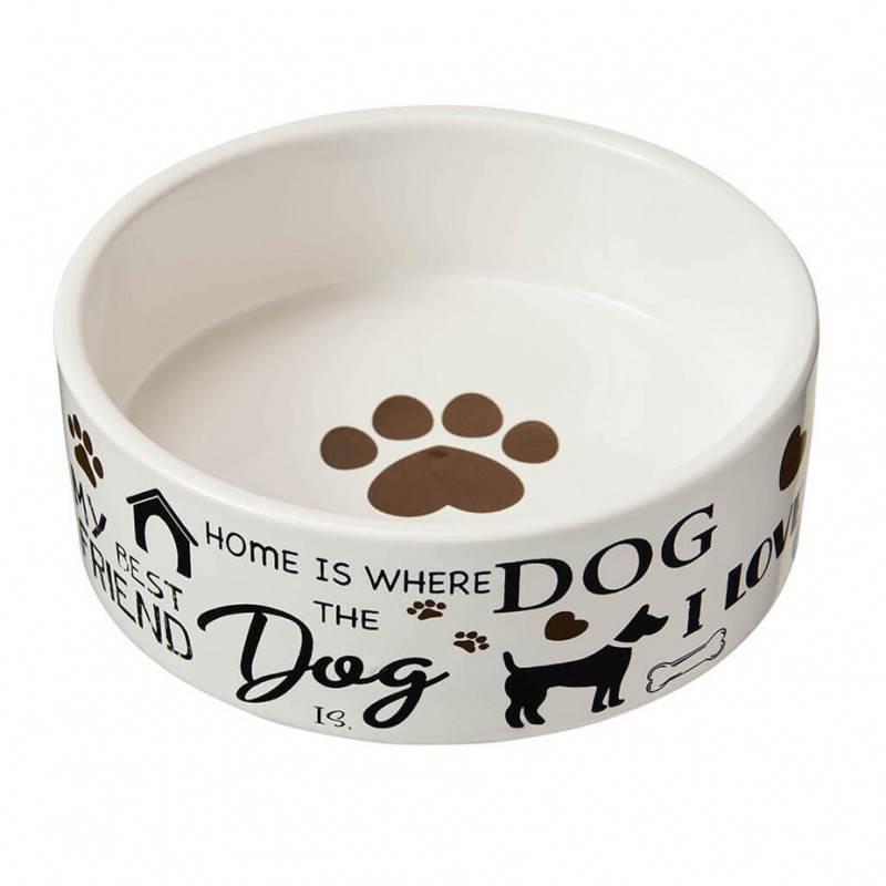 Spot bol de céramique chien "I love dogs" Spot bol de céramique chien "I love dogs"