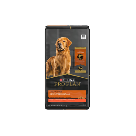 Pro Plan chien bouchées à la viande saumon et riz 2.27kg