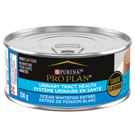 Pro Plan conserve chat maintien santé urinaire poisson blanc classique 156gr