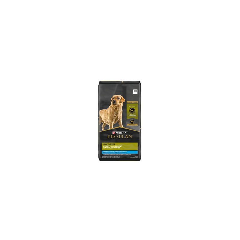 Pro Plan chien grandes races contrôle du poids 15.4kg Pro Plan chien grandes races contrôle du poids 15.4kg