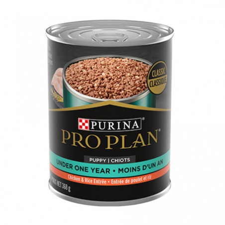 Pro Plan chiot conserve poulet et riz classique 368gr
