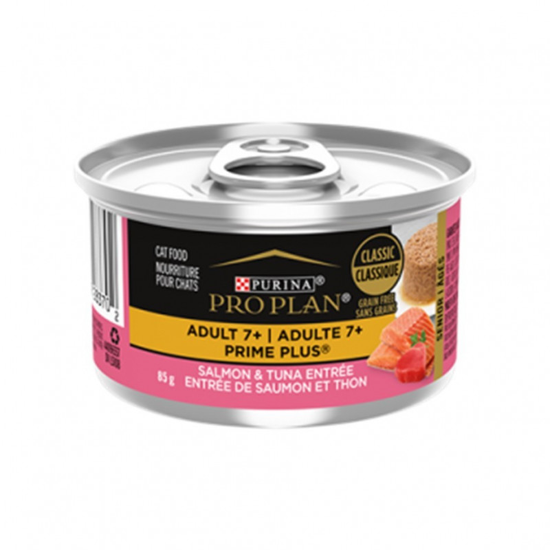 Pro Plan conserve chat 7+ saumon et thon classique 85gr