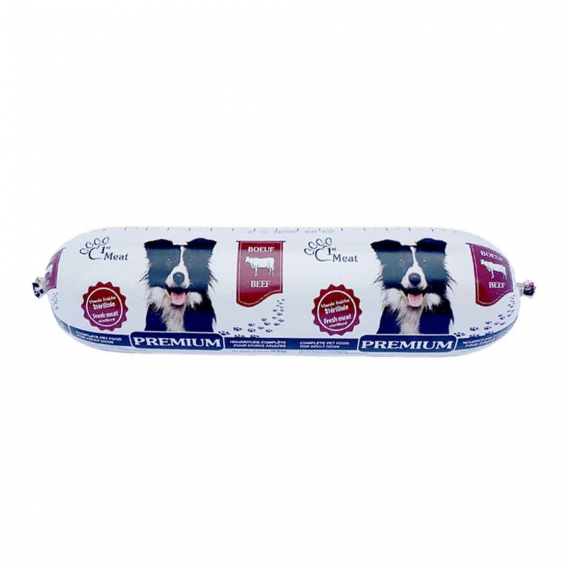 Moz Pet Premium boeuf chiot et chien 400gr Moz Pet Premium boeuf chiot et chien 400gr