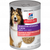 Science Diet conserve chien peaux et estomacs sensibles entrée de saumon classique