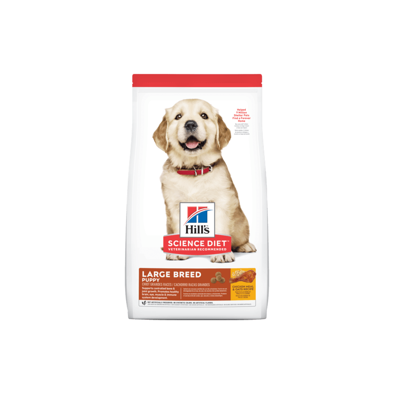 Science Diet chiot grande race poulet et avoine Science Diet chiot grande race poulet et avoine