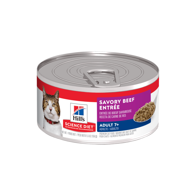 Science Diet conserve chat 7+ entrée de boeuf classique Science Diet conserve chat 7+ entrée de boeuf classique