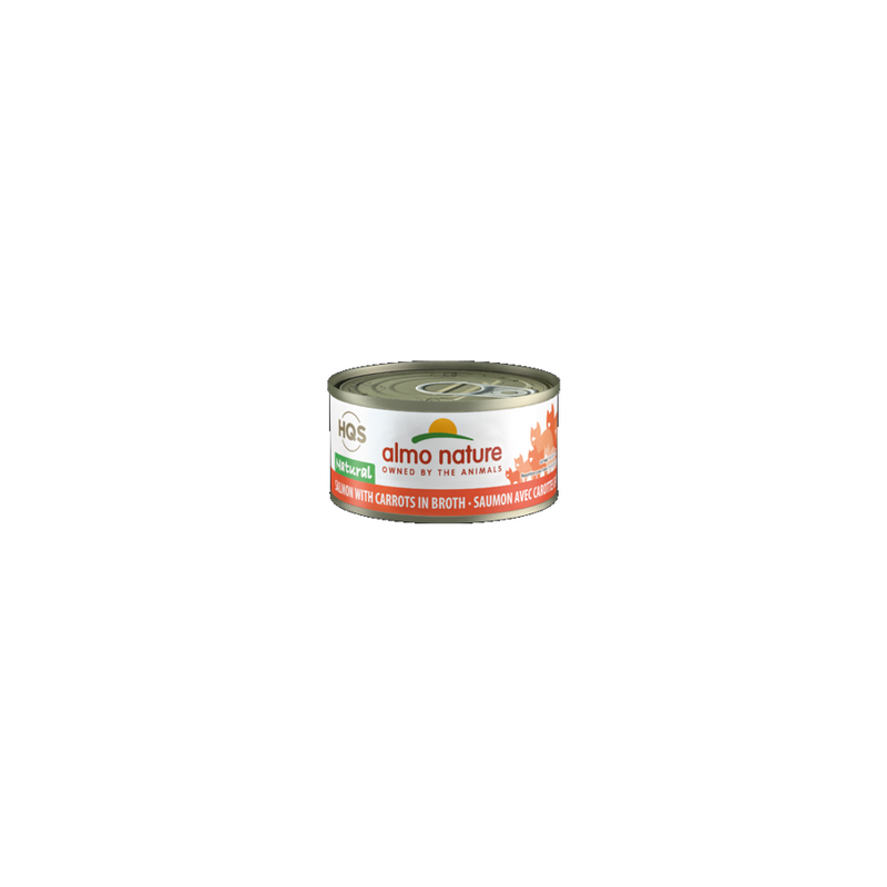 Almo nature conserve chat natural saumon et carottes Almo nature conserve chat natural saumon et carottes