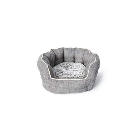 Büd'z lit rond rebords élevés deluxe