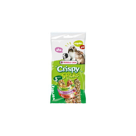 Versele Laga Crispy sticks herbivores 3 saveurs