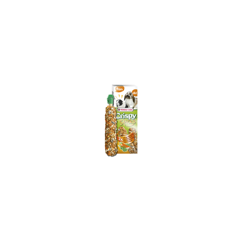 Versele Laga Crispy sticks lapin et cochon d'inde carottes & persil Versele Laga Crispy sticks lapin et cochon d'inde carottes & persil