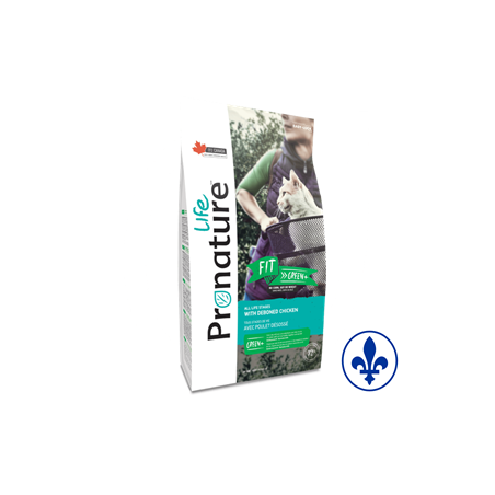 Pronature life chat fit green+ poulet
