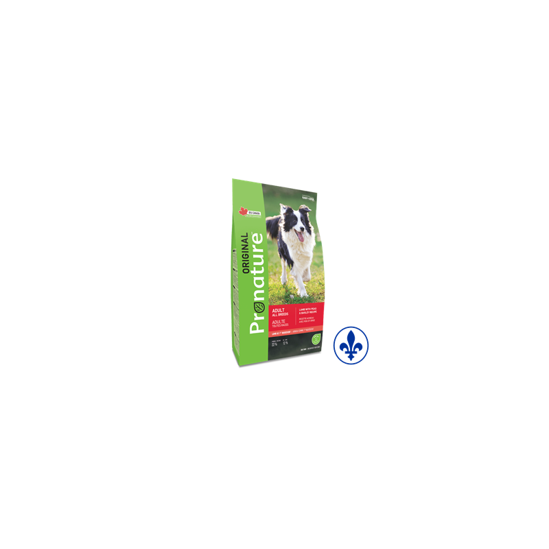 Pronature original chien toutes races agneau Pronature original chien toutes races agneau