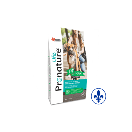 Pronature life chien fit green+ poulet