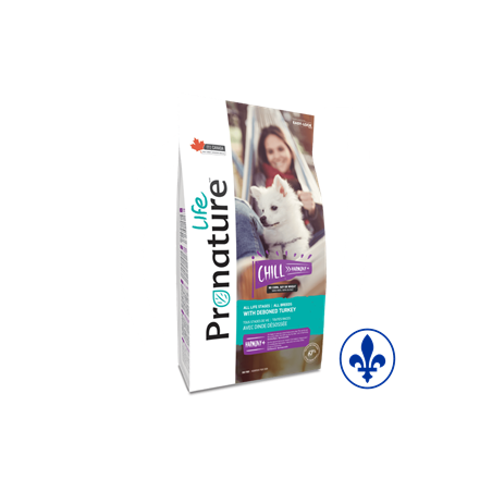Pronature life chien chill harmony+ dinde