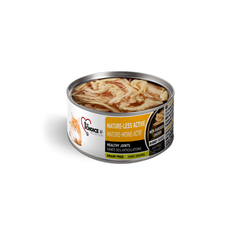 1st Choice conserve effiloché chat mature-moins actif