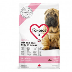1st Choice chiot peau et pelage agneau/poisson