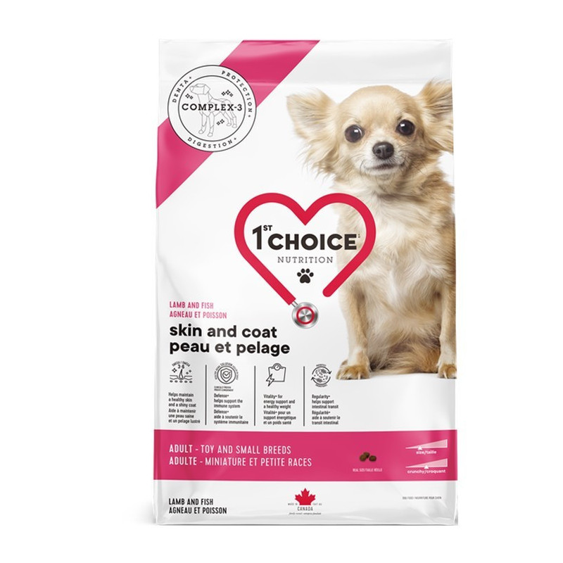 1st Choice chien peau et pelage petite race 1st Choice chien peau et pelage petite race