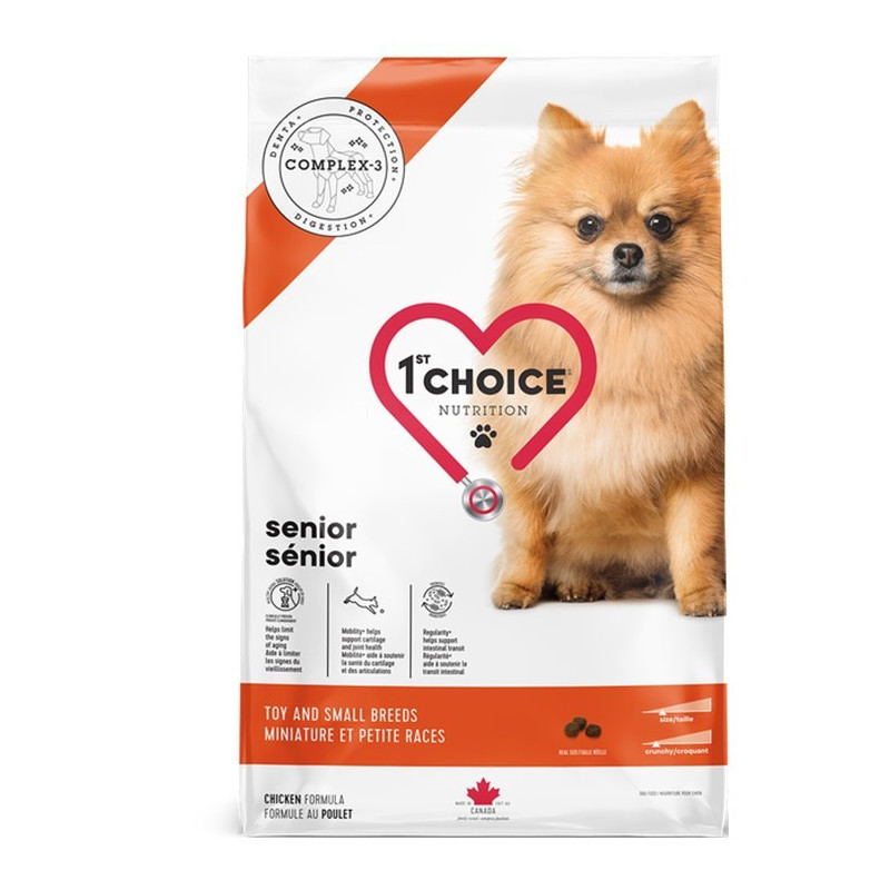 1st Choice chien petite race sénior 1st Choice chien petite race sénior