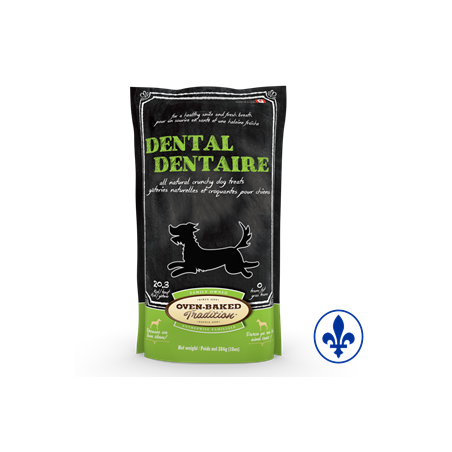 Oven-Baked tradition gâterie chien dentaire