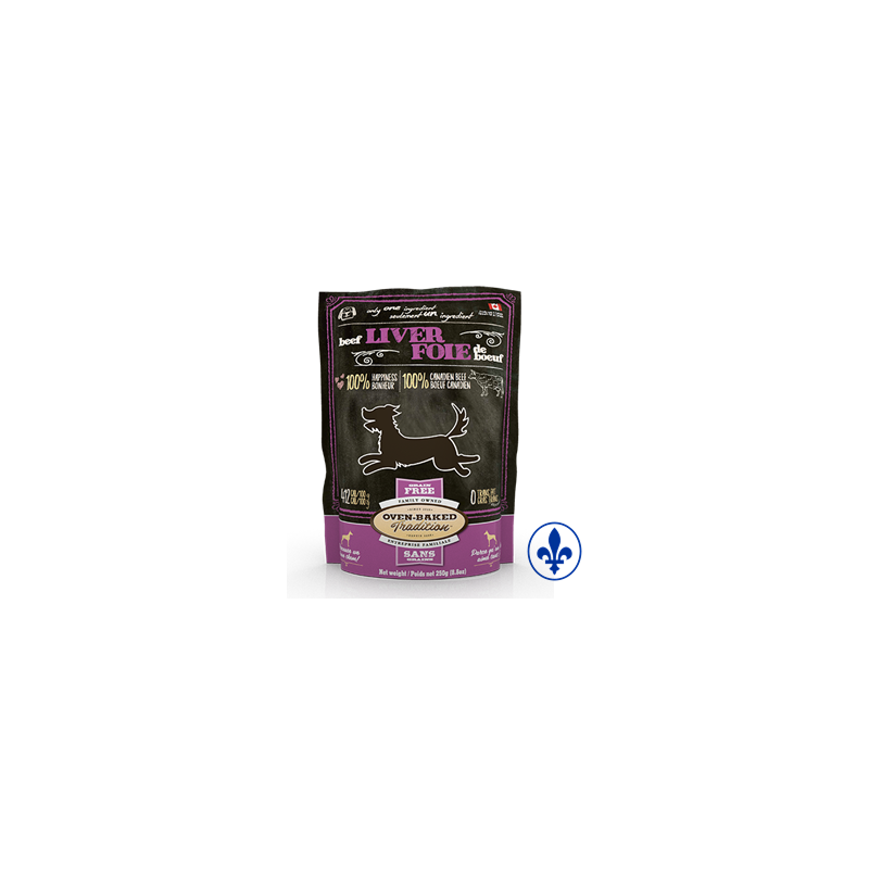 Oven-Baked tradition gâterie chien foie de boeuf