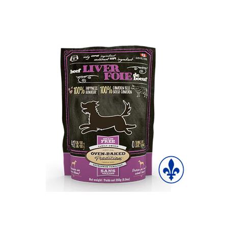Oven-Baked tradition gâterie chien foie de boeuf
