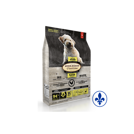 Oven-Baked tradition chien sans grains poulet petites bouchées
