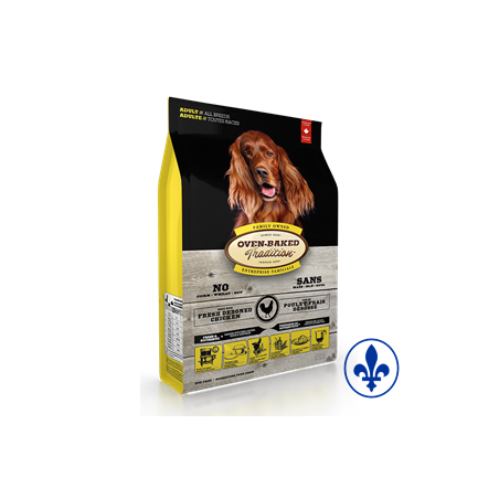 Oven-Baked tradition chien poulet