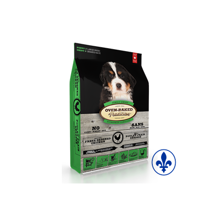 Oven-Baked tradition chiot grande race poulet