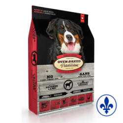 Oven-Baked tradition chien grande race agneau