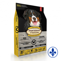 Oven-Baked tradition chien grande race poulet