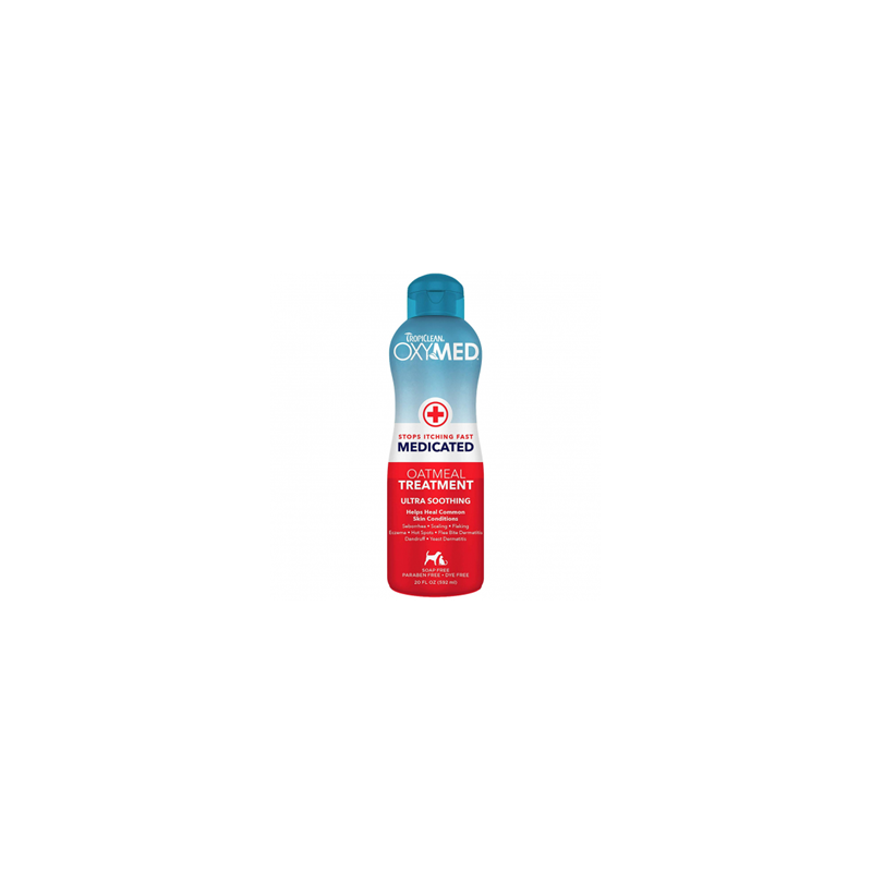 Tropiclean Oximed revitalisant médicamenté à l'avoine Tropiclean Oximed revitalisant médicamenté à l'avoine