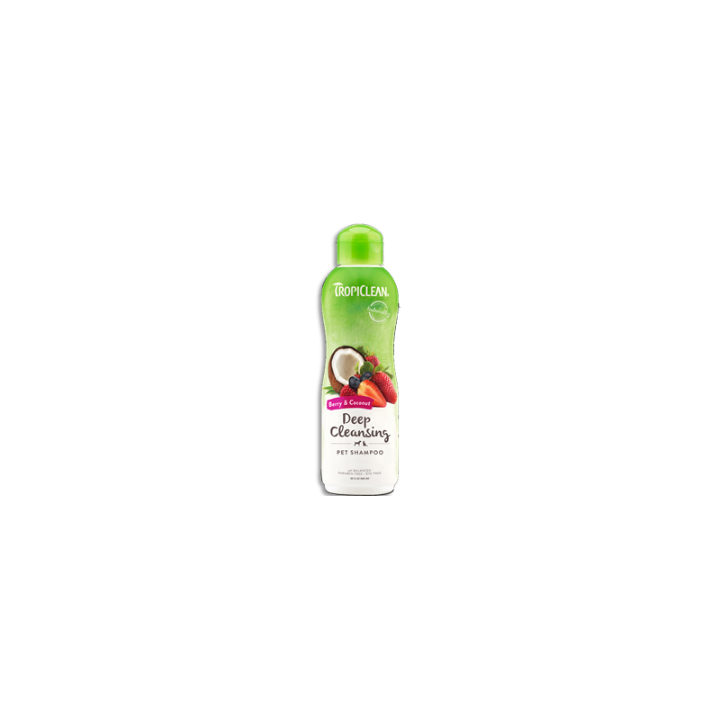 Tropiclean shampoing petits fruits & noix de coco Tropiclean shampoing petits fruits & noix de coco