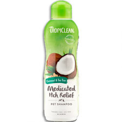 Tropiclean shampoing médicamenté à l'avoine & théier