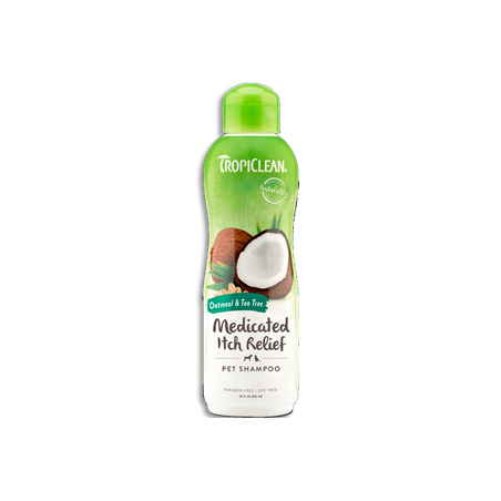 Tropiclean shampoing médicamenté à l'avoine & théier