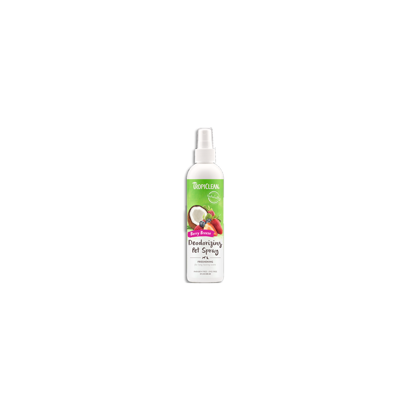 Tropiclean vaporisateur désodorisant brise aux petits fruits Tropiclean vaporisateur désodorisant brise aux petits fruits