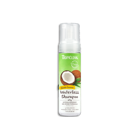 Tropiclean shampoing sans eau hypo-allergène à la noix de coco
