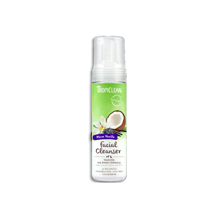 Tropiclean nettoyant facial sans eau