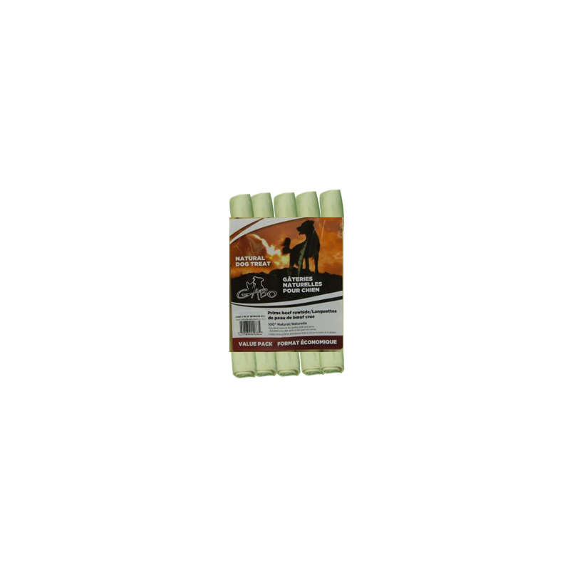 Gabo rouleau de cuir blanc 10" paquet de 5 Gabo rouleau de cuir blanc 10" paquet de 5