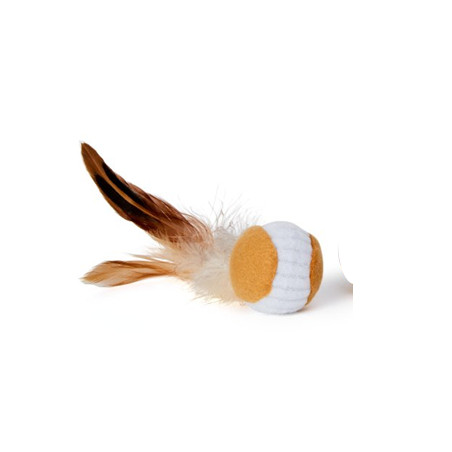 Büd'z balle avec plume