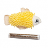 Büd'z poisson avec pochette pour herbe à chat