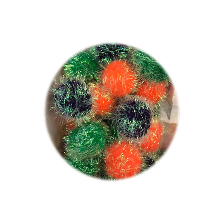 Büd'z balle pompon coloré