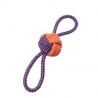 Büd'z corde tressée pomme de touline double boucle
