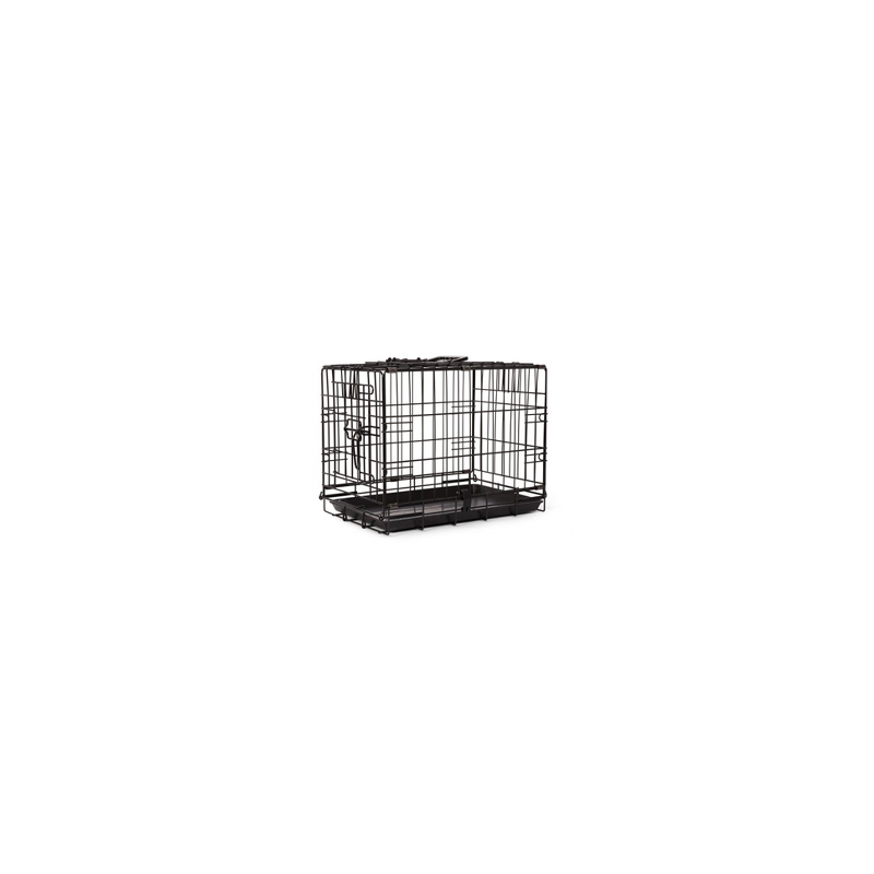 Büd'z cage de métal deluxe 2 portes avec séparateur Büd'z cage de métal deluxe 2 portes avec séparateur