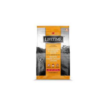 Lifetime chien poulet et avoine