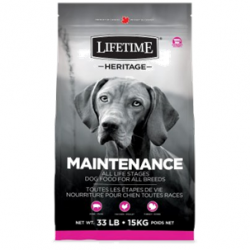 Lifetime chien maintenance toutes races