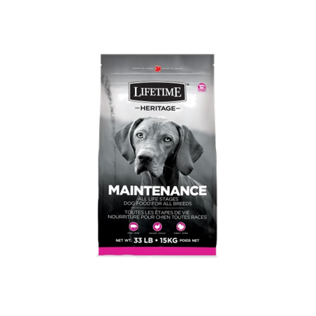 Lifetime chien maintenance toutes races