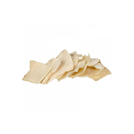 Chips de cuir blanc en vrac