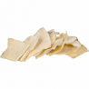 Chips de cuir blanc en vrac